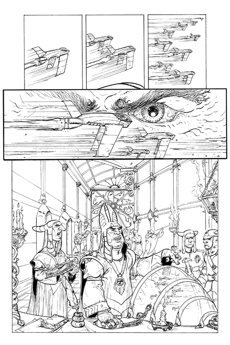 Illustration for article titled Barbarella, the Lady Captain Kirk, Returns to Comics for the First Time in 35 Years